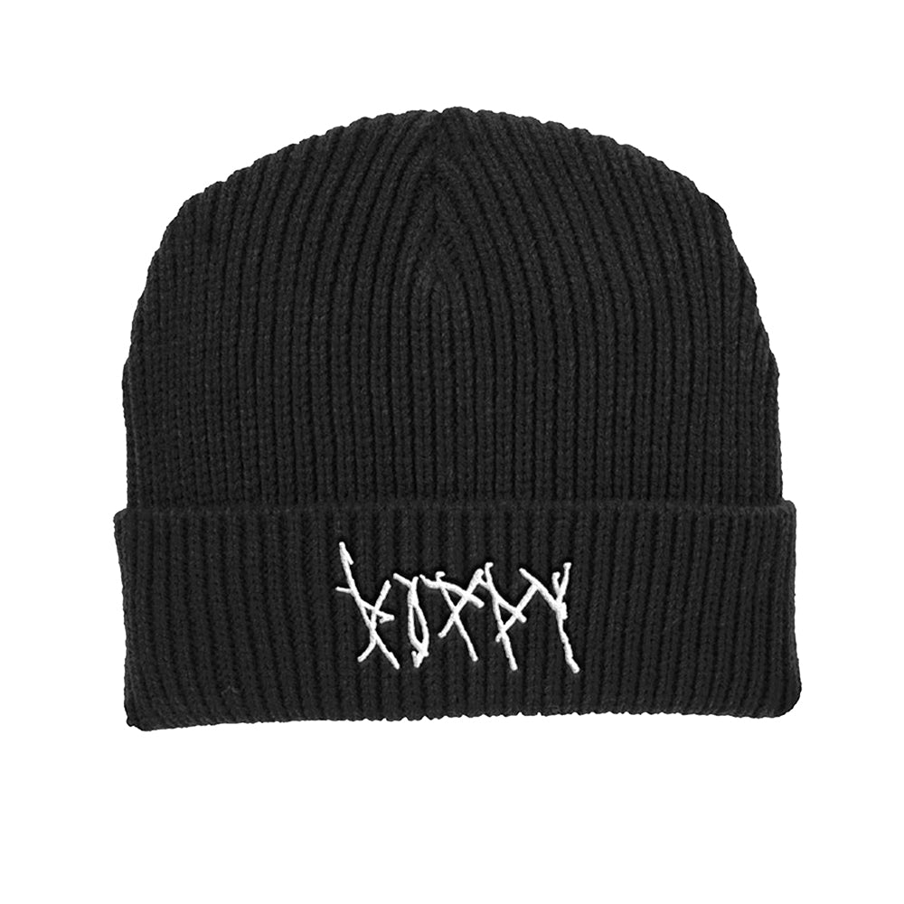 POPPY BLACK BEANIE