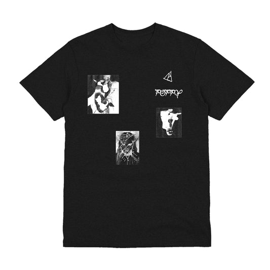 NEGATIVE POPPY IMAGES T-SHIRT